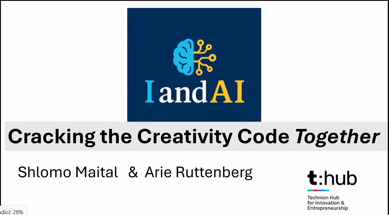 I and AI - Cracking the Creativity Code Together